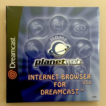 PlanetWeb Web Browser 3.0 - Sega Dreamcast | Galactic Gamez