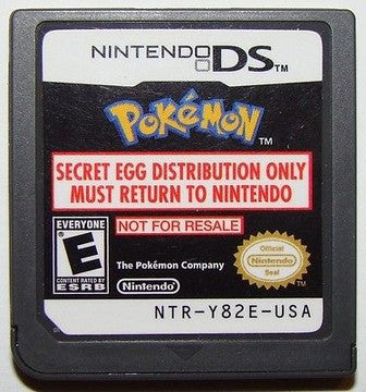 Pokemon [Not for Resale Secret Egg] - Nintendo DS | Galactic Gamez