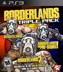 Borderlands Triple Pack - Playstation 3 | Galactic Gamez