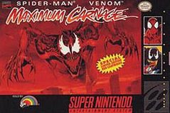 Spiderman Maximum Carnage - Super Nintendo | Galactic Gamez