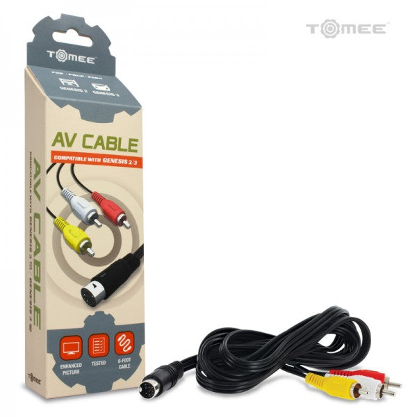 Genesis 2 & 3 Tomee AV Cable (Retail) | Galactic Gamez