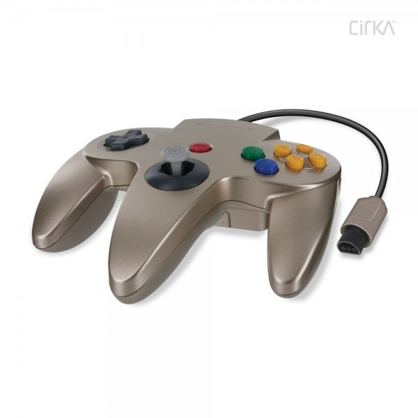 N64 CirKa Controller (Gold) | Galactic Gamez