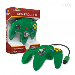 N64 CirKa Controller (Green) | Galactic Gamez