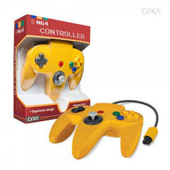 N64 CirKa Controller (Yellow) | Galactic Gamez