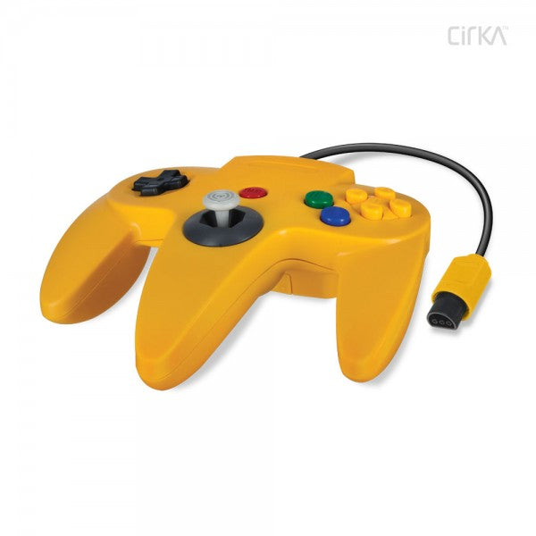 N64 CirKa Controller (Yellow) | Galactic Gamez