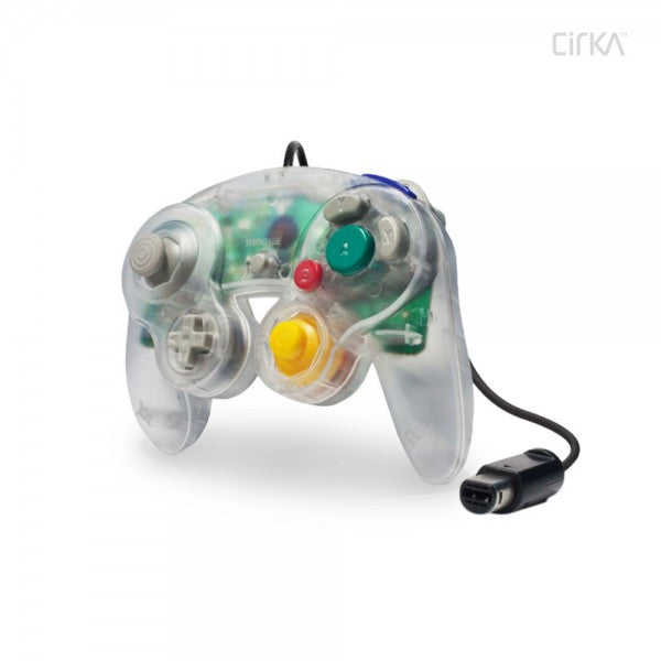 Wii/ GameCube CirKa Controller (Clear) | Galactic Gamez