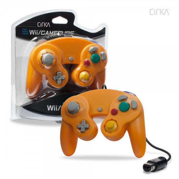 Wii/ GameCube CirKa Controller (Orange) | Galactic Gamez