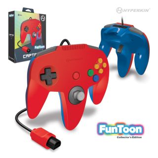 "Captain" Premium Controller For N64® Funtoon Collector's Edition (Hero Red) - Hyperkin | Galactic Gamez