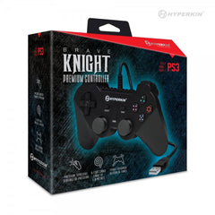 "Brave Knight" Premium Controller for PS3/ PC/ Mac (Black) - Hyperkin | Galactic Gamez