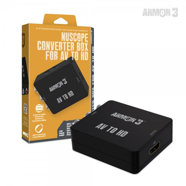 “NuScope” Converter Box for AV to HD - Armor3 | Galactic Gamez