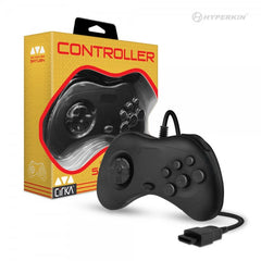 Controller for Saturn (Black) - CirKa | Galactic Gamez