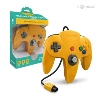 N64 controller Yellow | Galactic Gamez