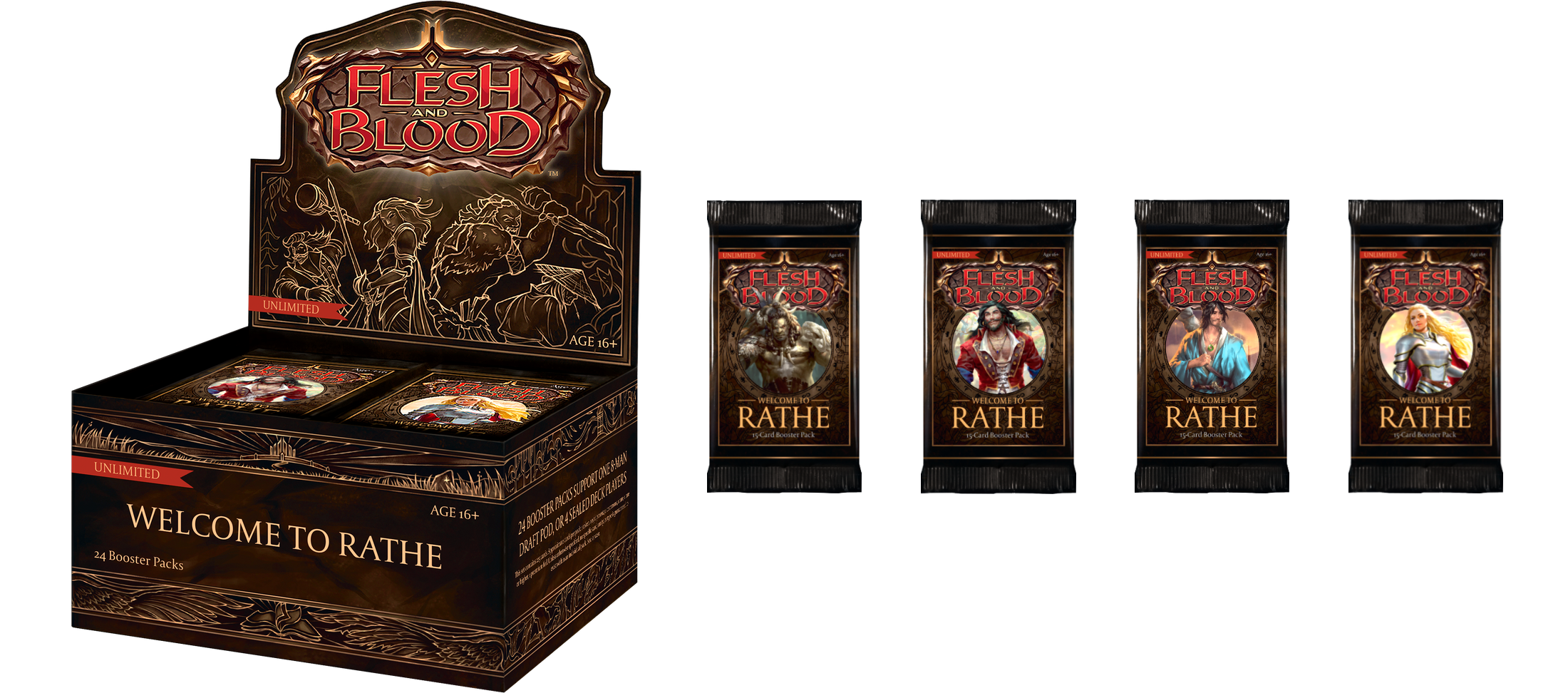 Flesh and Blood: Welcome to Rathe (Unlimited) | Galactic Gamez