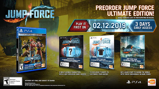 Jump Force [Ultimate Edition] - Playstation 4 | Galactic Gamez