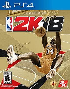 NBA 2K18 Legend Edition Gold - Playstation 4 | Galactic Gamez