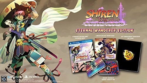 Shiren The Wanderer The Tower of Fortune [Limited Edition] - Playstation Vita | Galactic Gamez