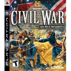 History Channel Civil War Secret Missions - Playstation 3 | Galactic Gamez