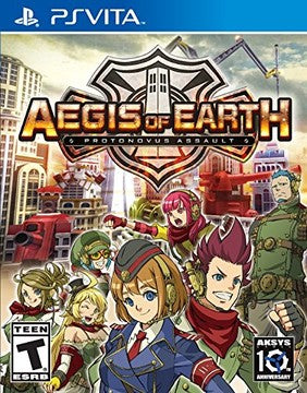 Aegis of Earth: Protonovus Assault - Playstation Vita | Galactic Gamez