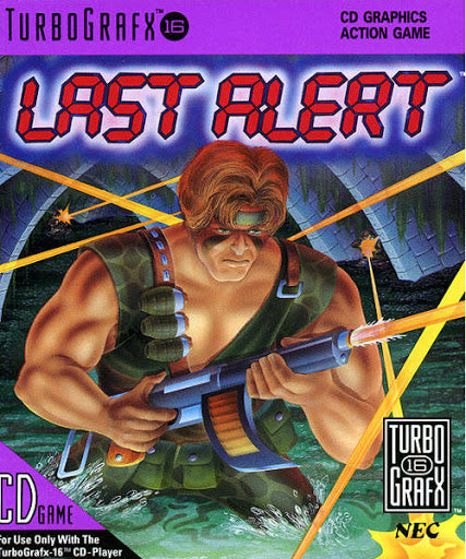 Last Alert [Super CD] - TurboGrafx-16 | Galactic Gamez