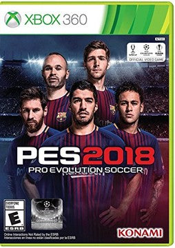 Pro Evolution Soccer 2018 - Xbox 360 | Galactic Gamez