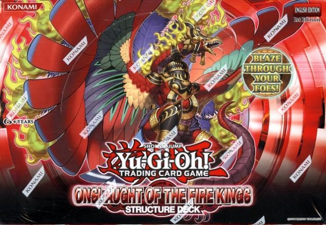 Structure Deck: Onslaught of the Fire Kings Display [1st Edition] | Galactic Gamez