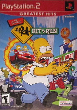 The Simpsons Hit and Run [Greatest Hits] - Playstation 2 | Galactic Gamez
