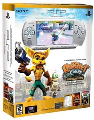 PSP 3000 Limited Edition Ratchet & Clank Version [Mystic Silver] - PSP | Galactic Gamez