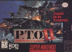 P.T.O. II - Super Nintendo | Galactic Gamez