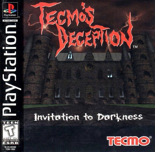 Tecmo's Deception Invitation to Darkness - Playstation | Galactic Gamez