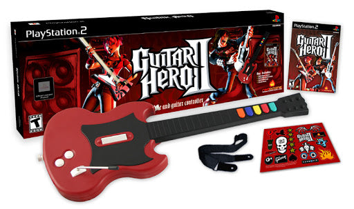 Guitar Hero II [Guitar Bundle] - Playstation 2 | Galactic Gamez