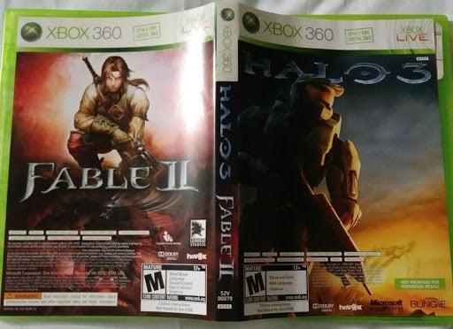 Halo 3 & Fable II - Xbox 360 | Galactic Gamez