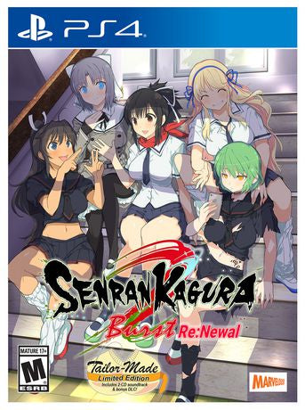 Senran Kagura Burst Re:Newal [Tailor Made Edition] - Playstation 4 | Galactic Gamez