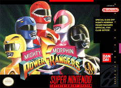 Mighty Morphin Power Rangers - Super Nintendo | Galactic Gamez