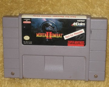 Mortal Kombat II [Not for Resale] - Super Nintendo | Galactic Gamez