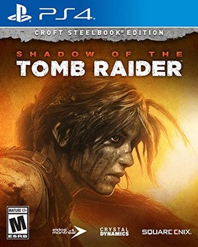Shadow of the Tomb Raider [Croft Steelbook Edition] - Playstation 4 | Galactic Gamez