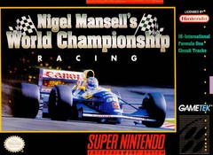 Nigel Mansell's World Championship Racing - Super Nintendo | Galactic Gamez