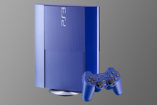 Playstation 3 Super Slim 250 GB Console Azurite Blue - Playstation 3 | Galactic Gamez