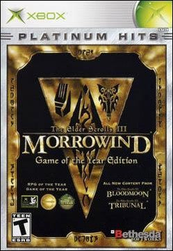 Elder Scrolls III Morrowind Platinum [Game of the Year] - Xbox | Galactic Gamez