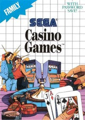 Casino Games - Sega Master System | Galactic Gamez