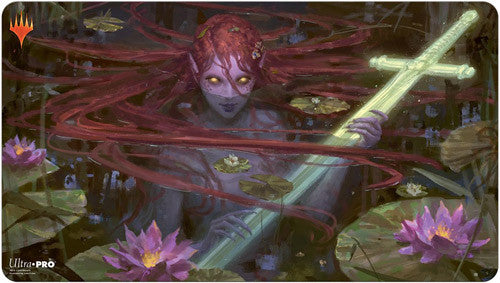 Throne of Eldraine - PlayMat (Emry, Lurker of the Loch) | Galactic Gamez