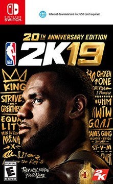 NBA 2K19 20th Anniversary Edition - Nintendo Switch | Galactic Gamez