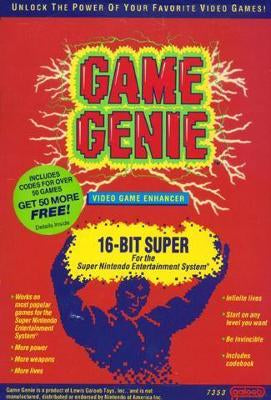 Game Genie - Super Nintendo | Galactic Gamez