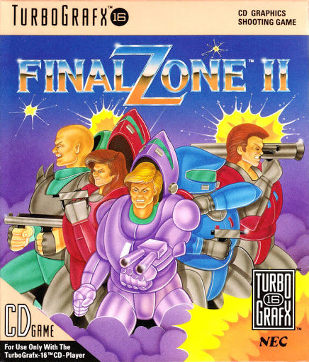 Final Zone II [Super CD] - TurboGrafx-16 | Galactic Gamez