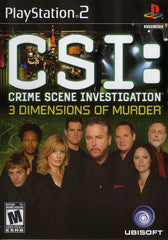 CSI 3 Dimensions of Murder - Playstation 2 | Galactic Gamez