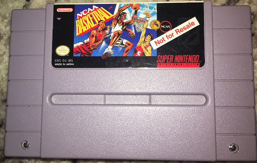 NCAA Basketball [Not for Resale] - Super Nintendo | Galactic Gamez