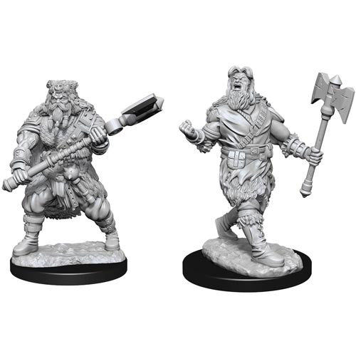 D&D Nolzur's Marvelous Miniatures: Human Barbarian | Galactic Gamez