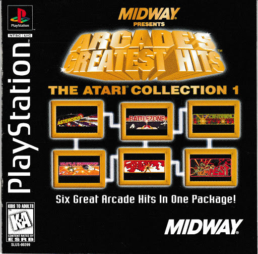 Arcade's Greatest Hits Atari Collection 1 - Playstation | Galactic Gamez