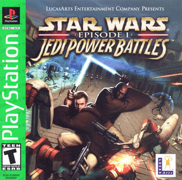 Star Wars Episode I Jedi Power Battles [Greatest Hits] - Playstation | Galactic Gamez