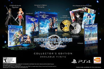 Sword Art Online: Hollow Realization Collector's Edition - Playstation 4 | Galactic Gamez