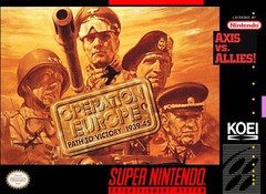 Operation Europe Path to Victory 1939-45 - Super Nintendo | Galactic Gamez